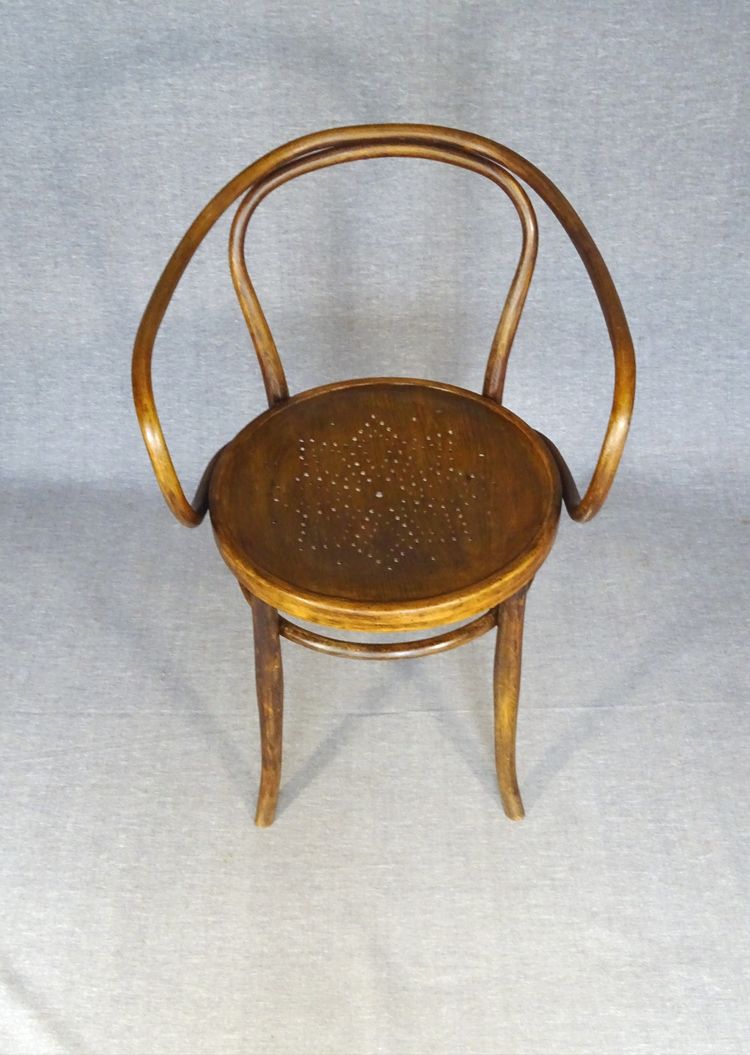 Fauteil de bureau B9 dit Le Corbusier, 1910 Jacob et Joseph KOHN, no Thonet