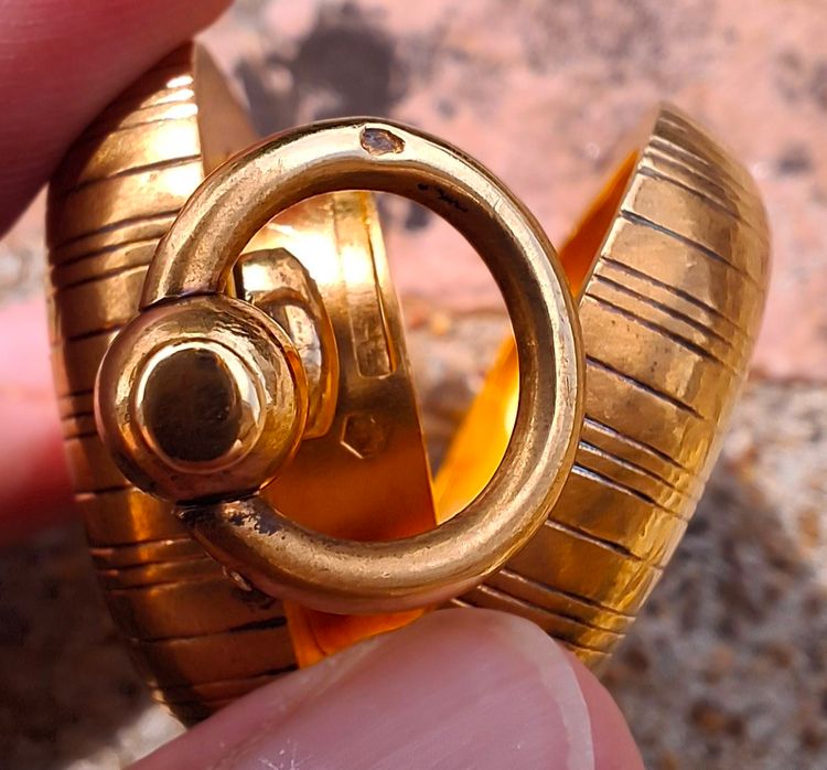 Rare porte louis d'or en or 18 carats