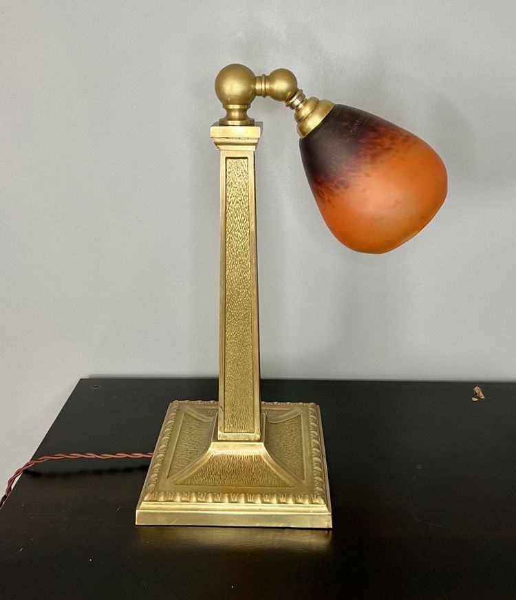 Schneider Art Nouveau Table Lamp