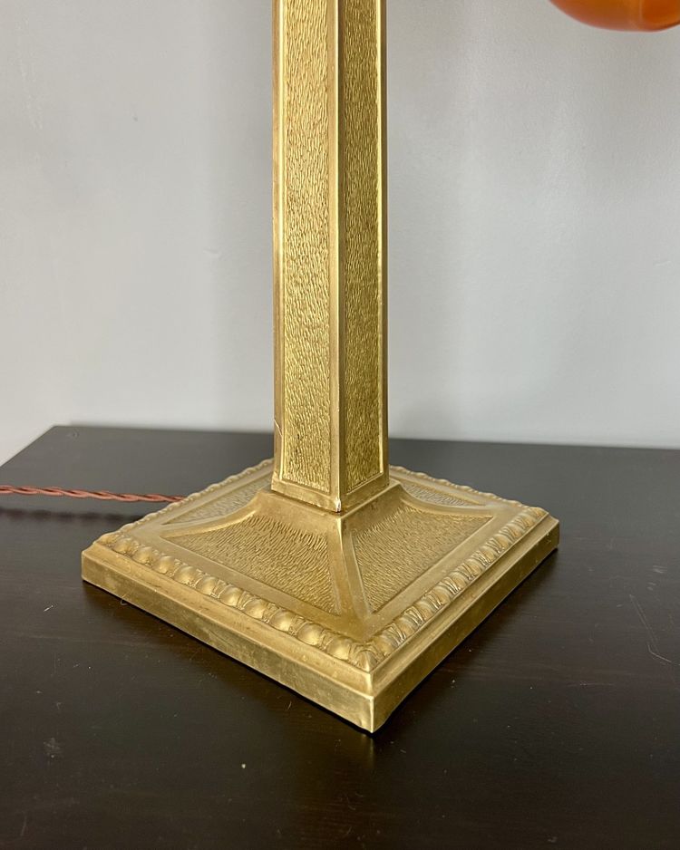 Schneider Art Nouveau Table Lamp