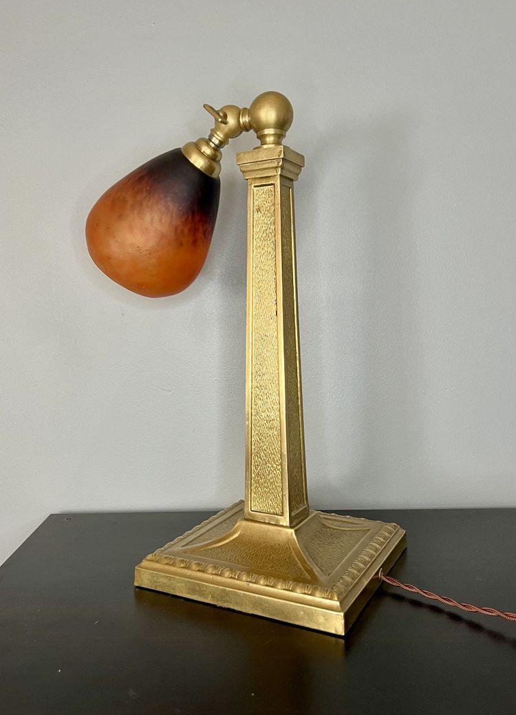 Schneider Art Nouveau Table Lamp