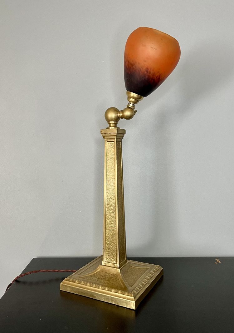 Schneider Art Nouveau Table Lamp