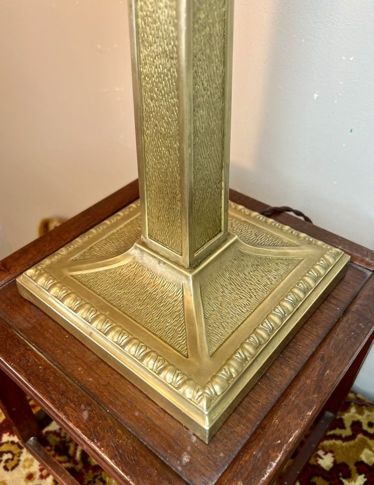 Schneider Art Nouveau Table Lamp