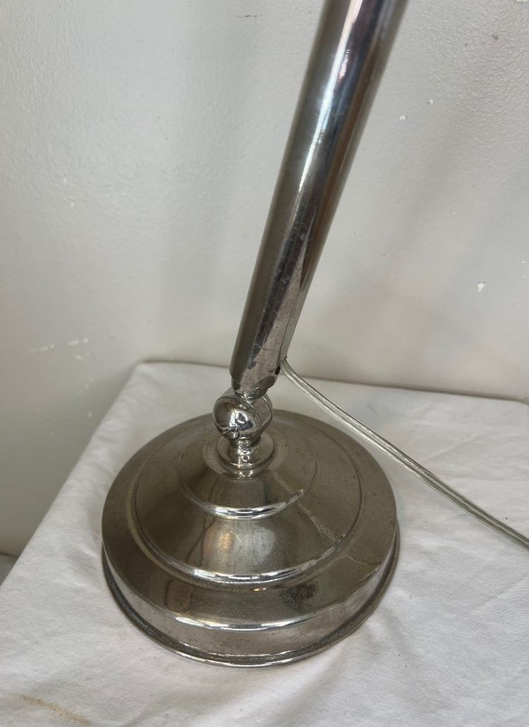 Art Deco Chrome Lamp
