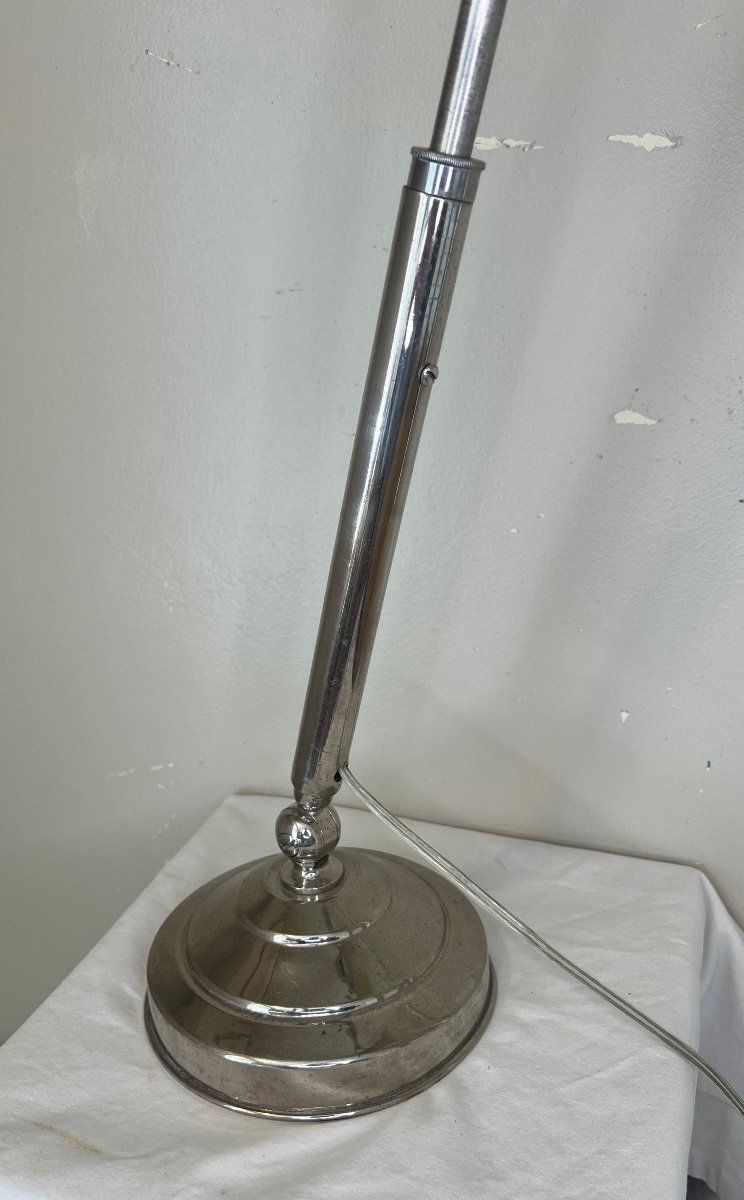 Art Deco Chrome Lamp