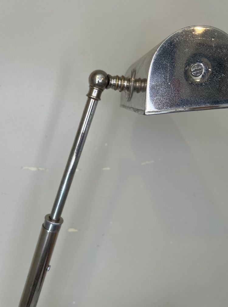 Art Deco Chrome Lamp