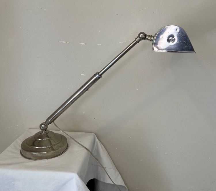 Art Deco Chrome Lamp