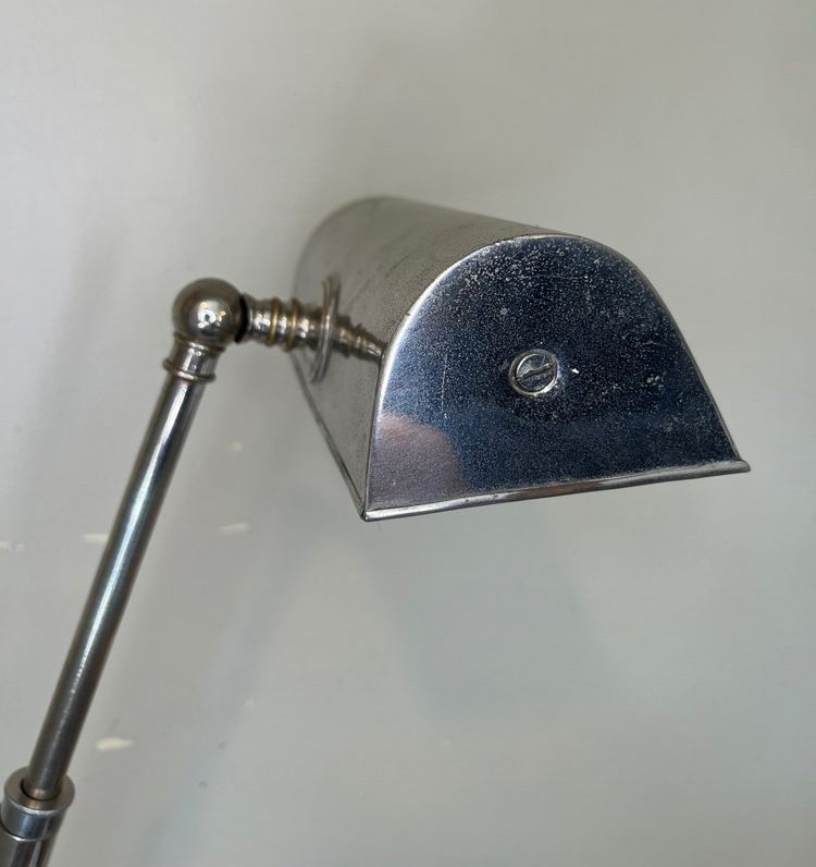 Art Deco Chrome Lamp