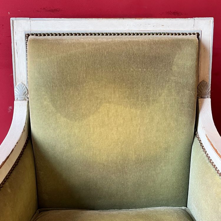 Jacob Desmalter per Compiègne, coppia di poltrone bergère in stile Impero