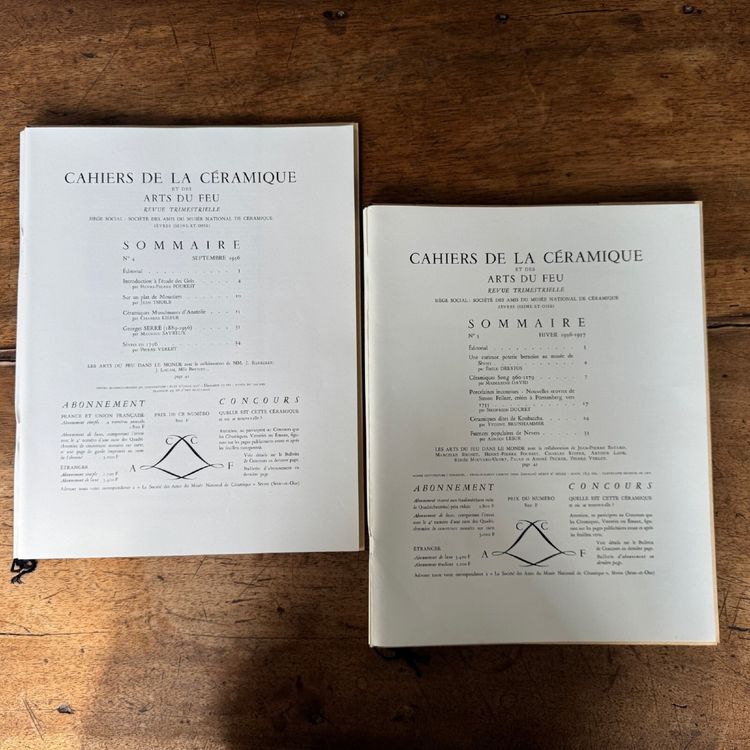 7 Notebooks on Ceramics and the Arts of Fire in a box