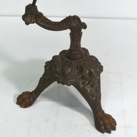 Globe Terrestre Girard Et Boitte Socle Fonte XIXème