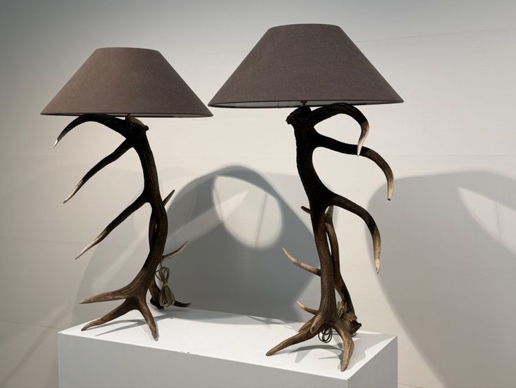 Paire de Lampadairs