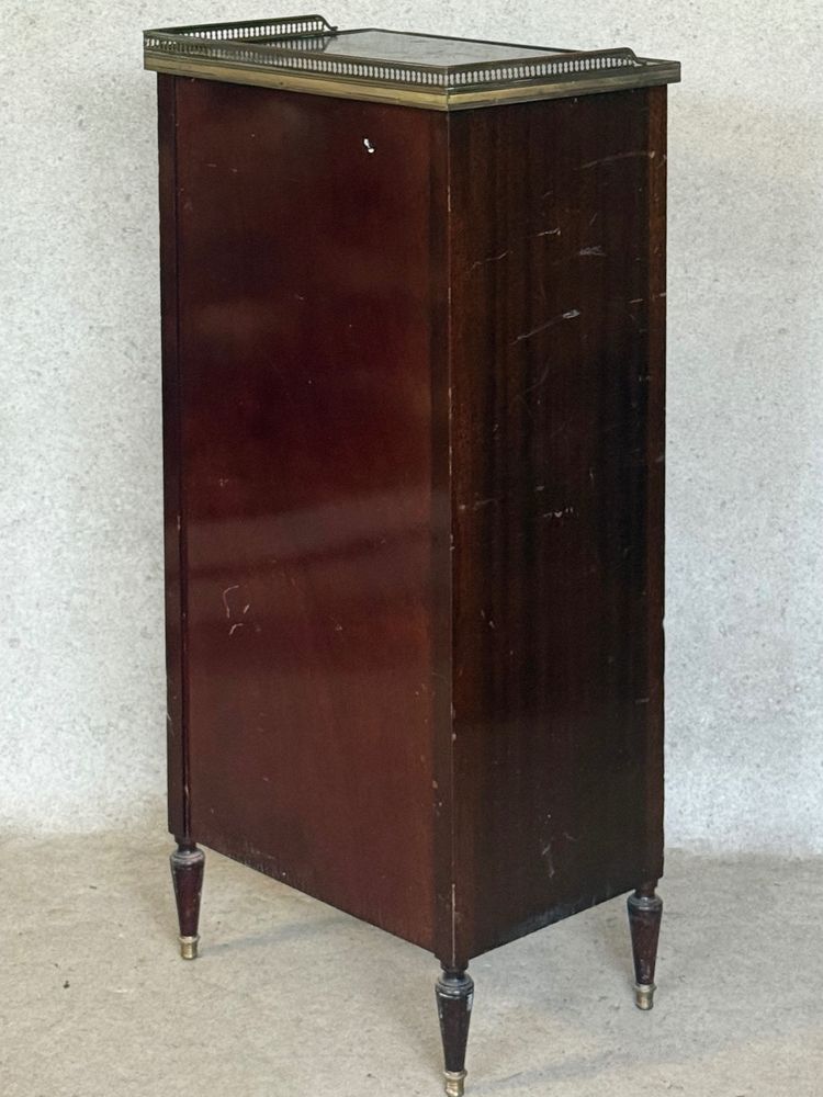 Louis XVI-style mahogany chest of drawers