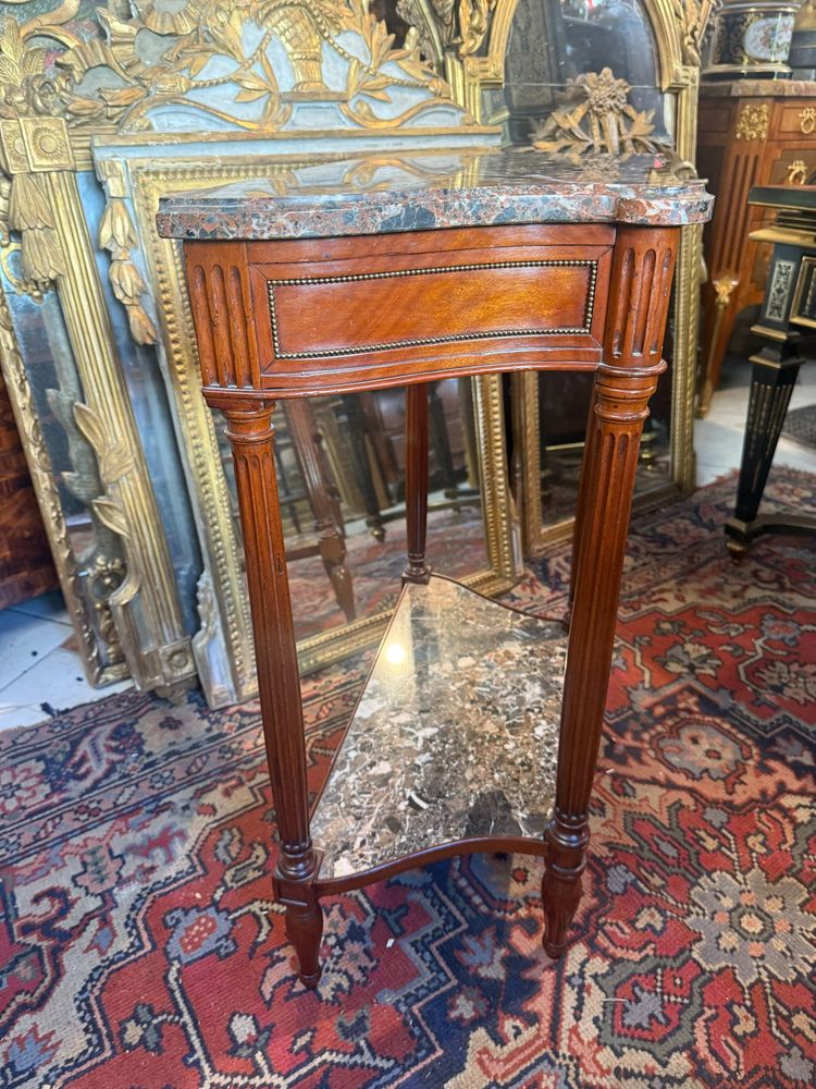 TABLE CONSOLE OU TABLE DESSERTE DE STYLE LOUIS XVI