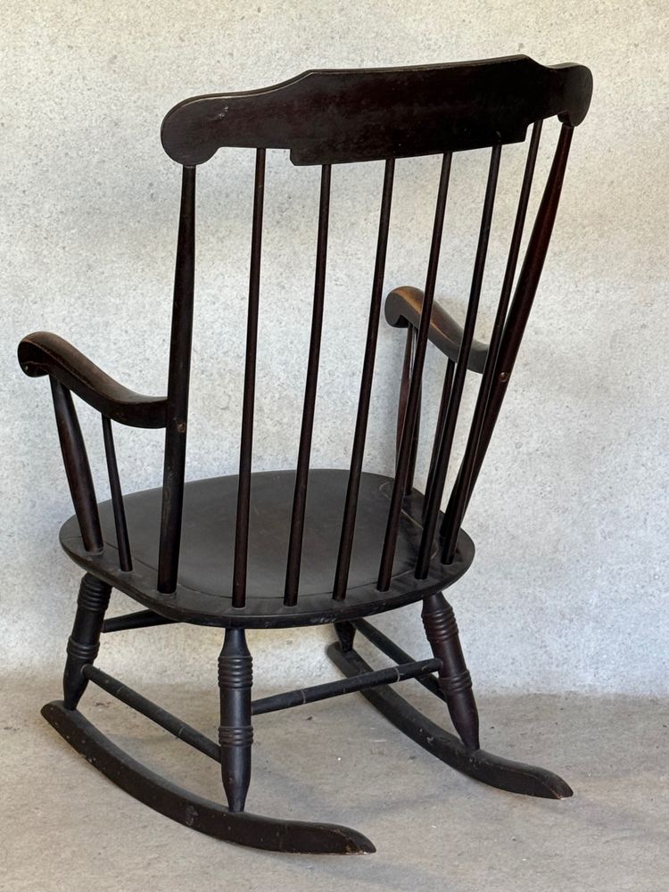 Wooden rocking chair
