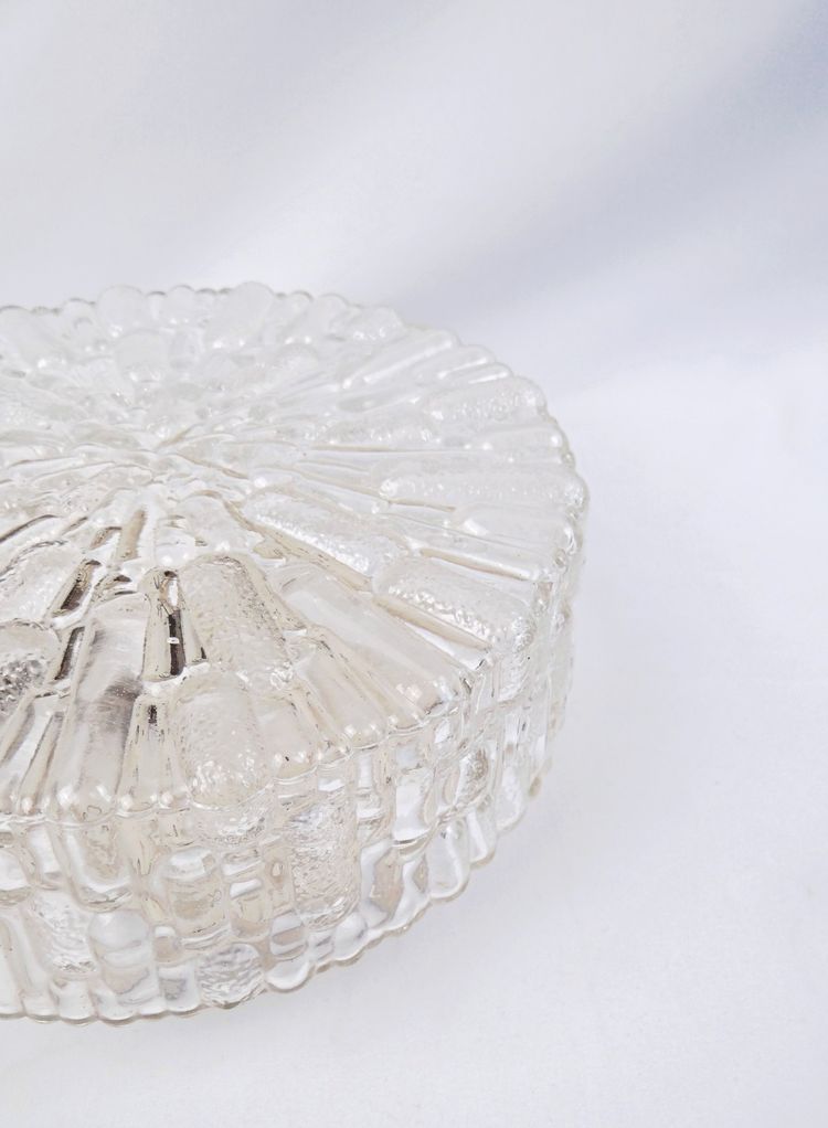 Plafonnier ou applique murale dans le goût d'Helena Tynell luminaire Vintage 1960