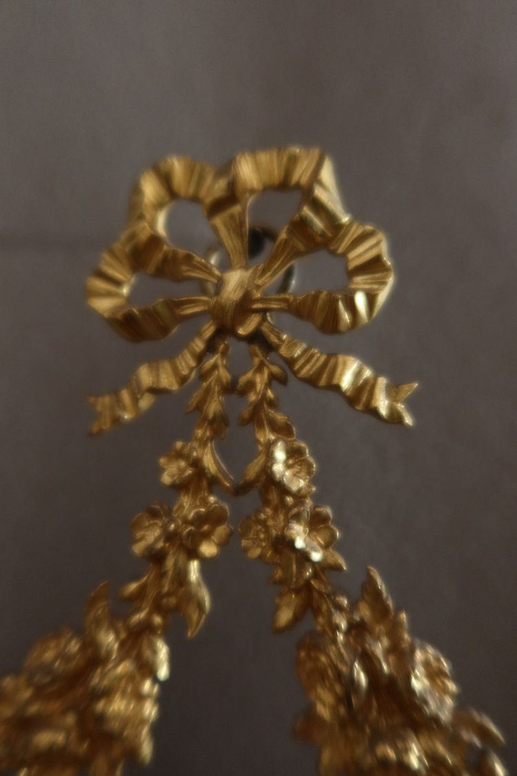cadre photo en bronze doré XIX 