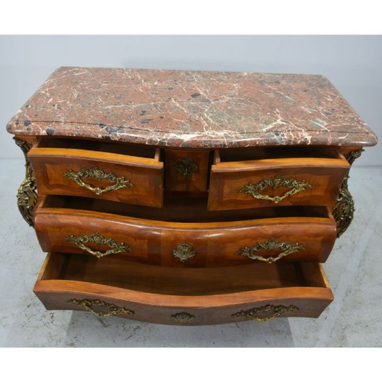Commode Tombeau En Placage d'époque 1900