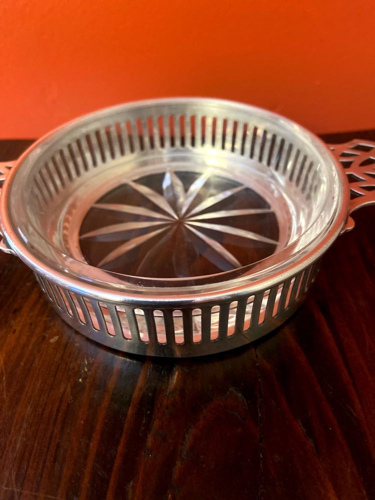 GALLIA butter dish, silverware