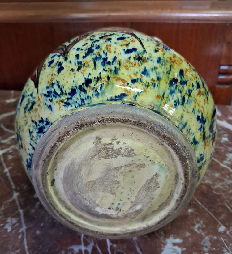 glazed ceramic water jug