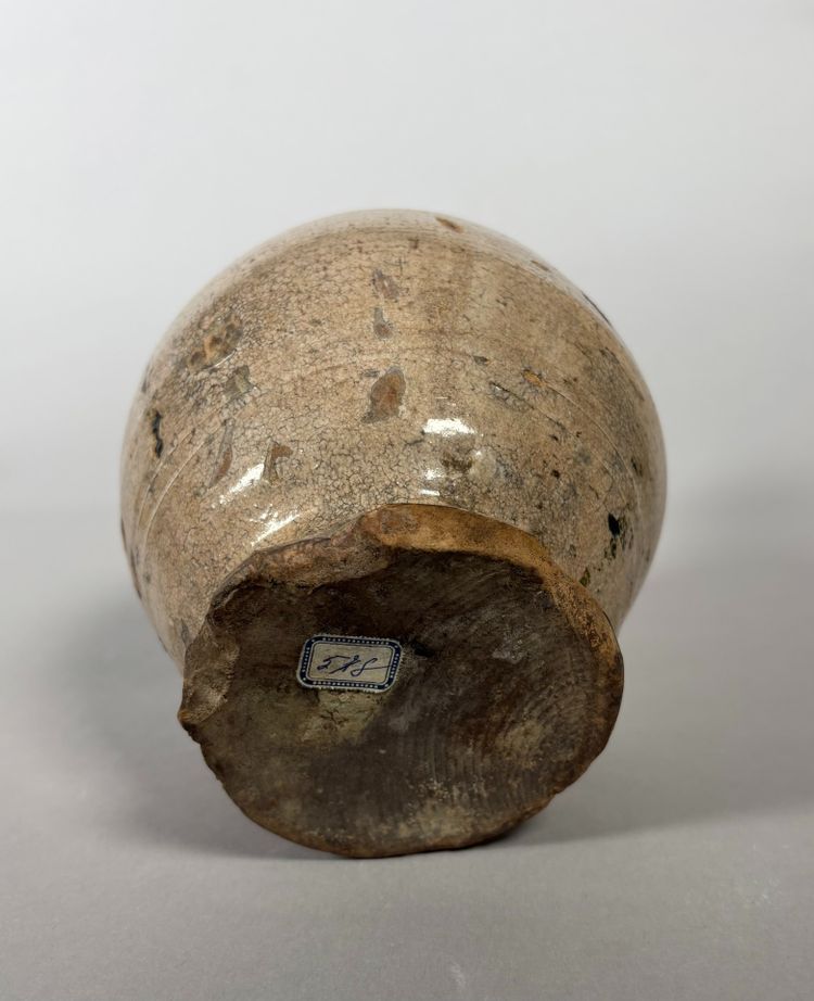 Vase bouteille en grès craquelé Dynastie Song (960 - 1279) Chine