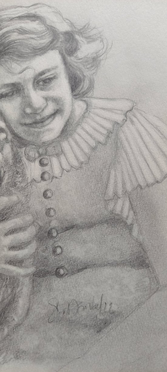 Portrait of Princess Elisabeth (child)