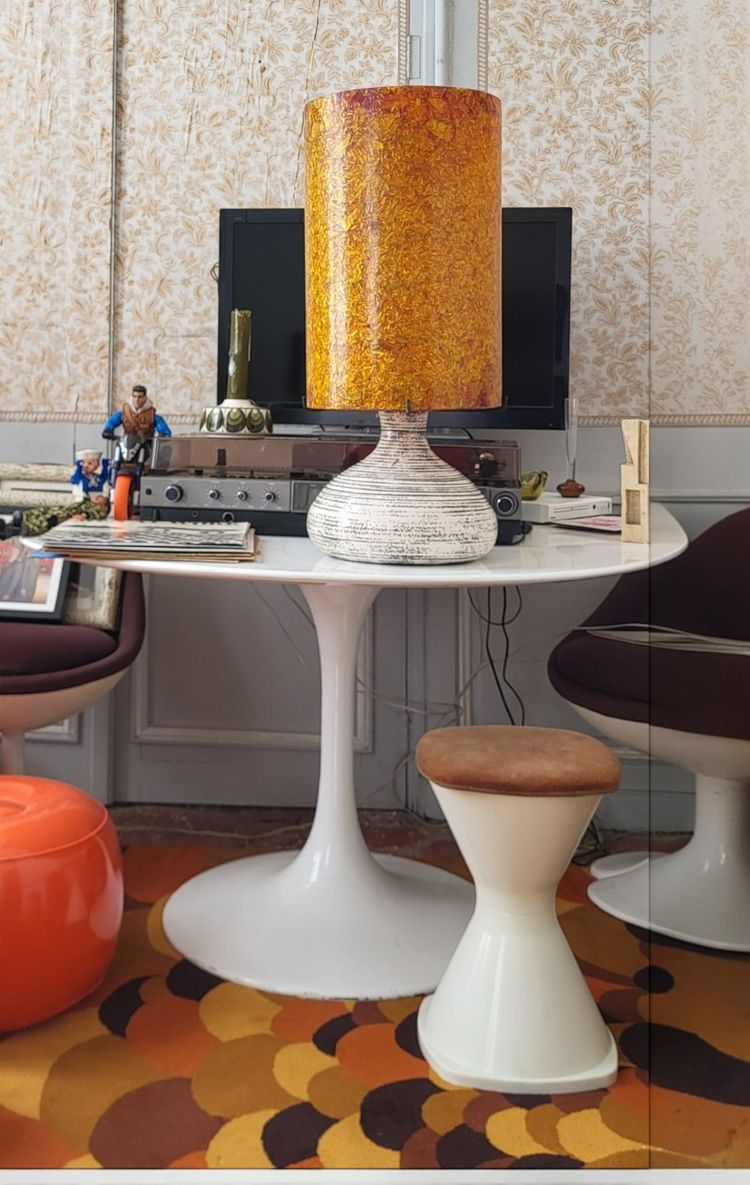 Accolay ceramic lamp, 1970s
