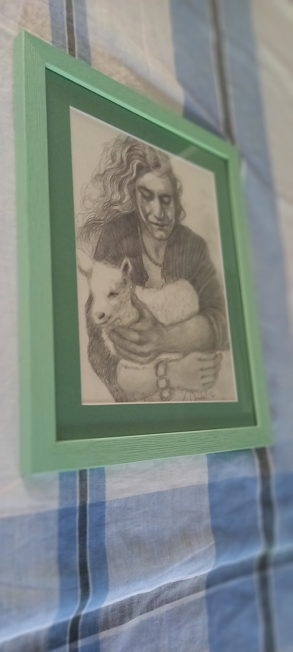 Portrait of Robert Plant
