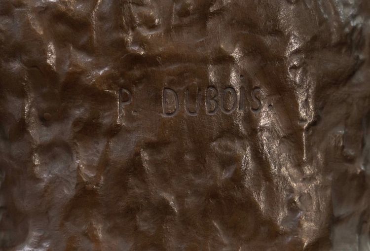 SCULTURA - MATERNITÀ, PAUL DUBOIS (1829-1905) - BRONZO