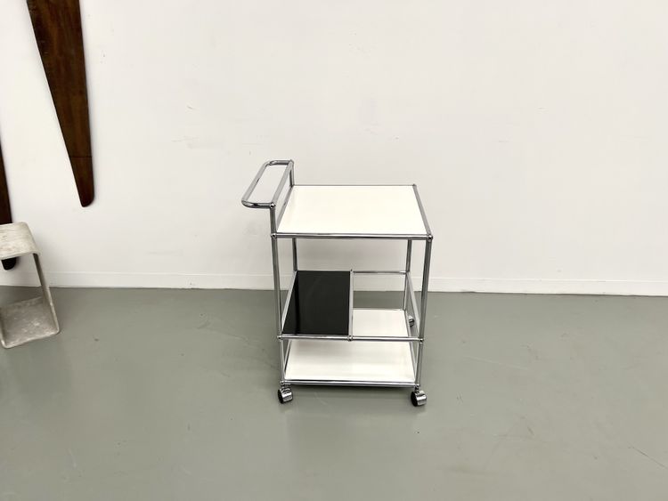 USM Haller-Beistelltisch, um 1980