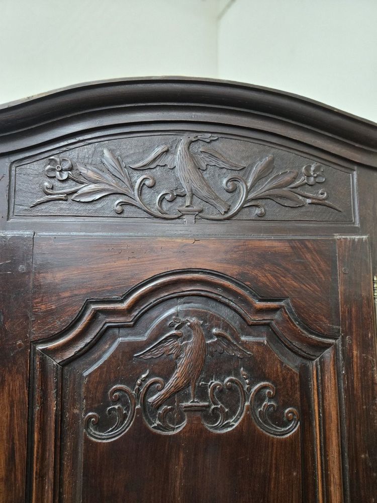 LOUIS XV-ERA LYON-STYLE SOCKS CABINET IN SOLID WALNUT