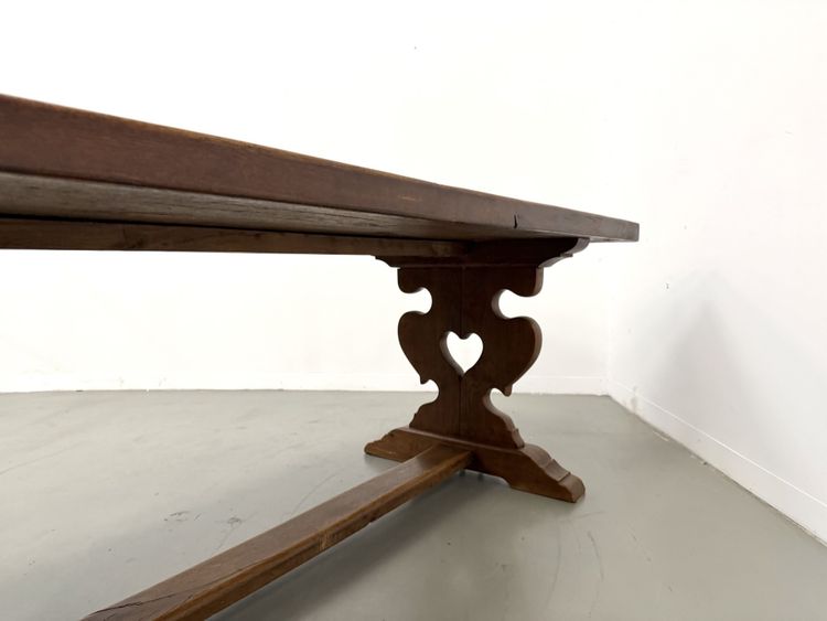Eichen-Klostertisch, um 1900