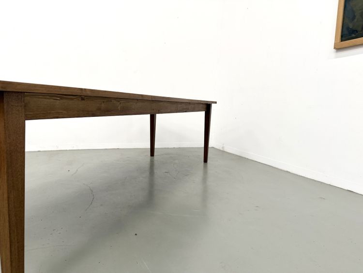 Bauernhoftisch mit konischen Beinen, L 260 cm