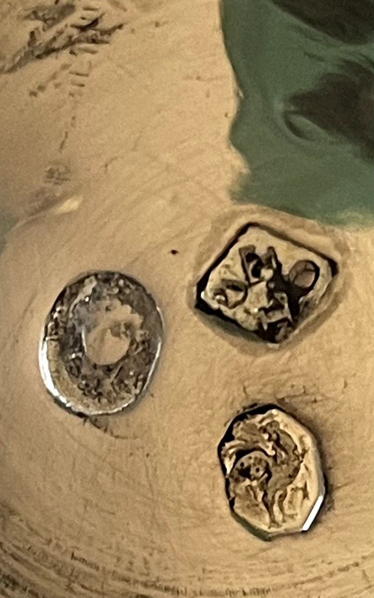 Shower drain trap.