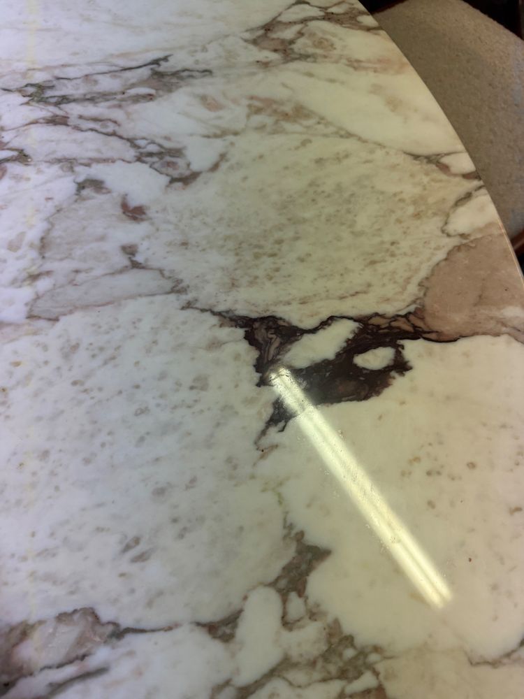 KNOLL EERO SAARINEN TULIP TABLE, MARBLE, 137 CM