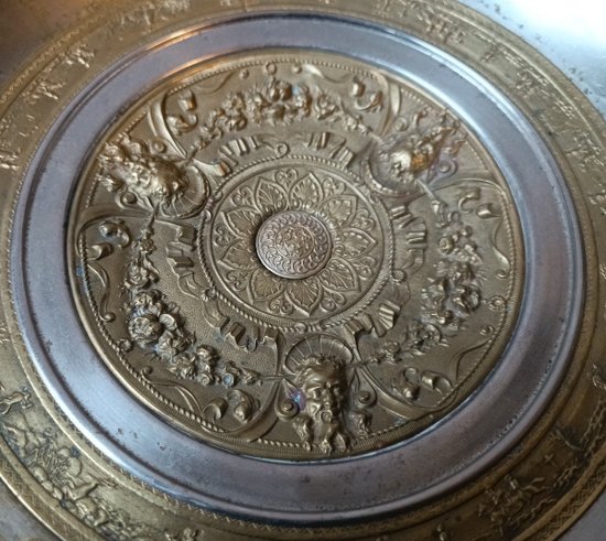 Cup - Centerpiece - Silver and gilt bronze - Renaissance - Late 19th century