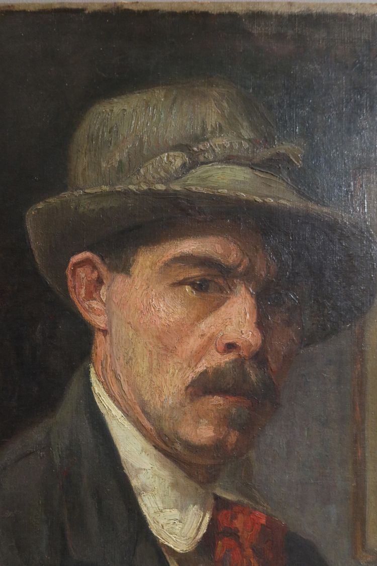Autoritratto del XIX secolo
