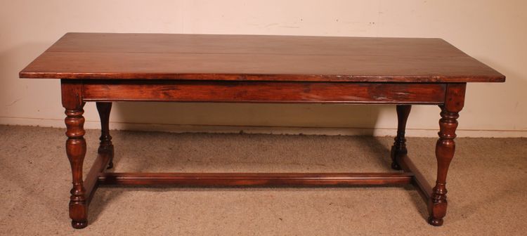 Louis XIII-style Dining Table—19th Century—netherlands