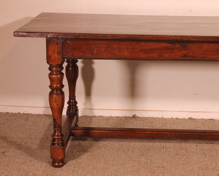 Louis XIII-style Dining Table—19th Century—netherlands