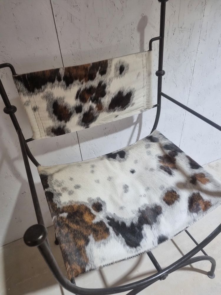 Fauteuil Art Déco de style Curule 