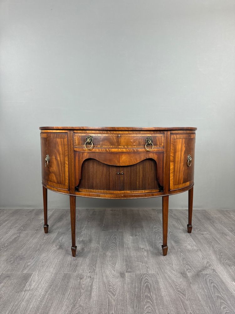 Credenza a mezzaluna, stile Luigi XVI, XIX secolo