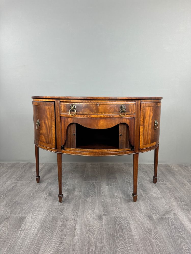 Credenza a mezzaluna, stile Luigi XVI, XIX secolo