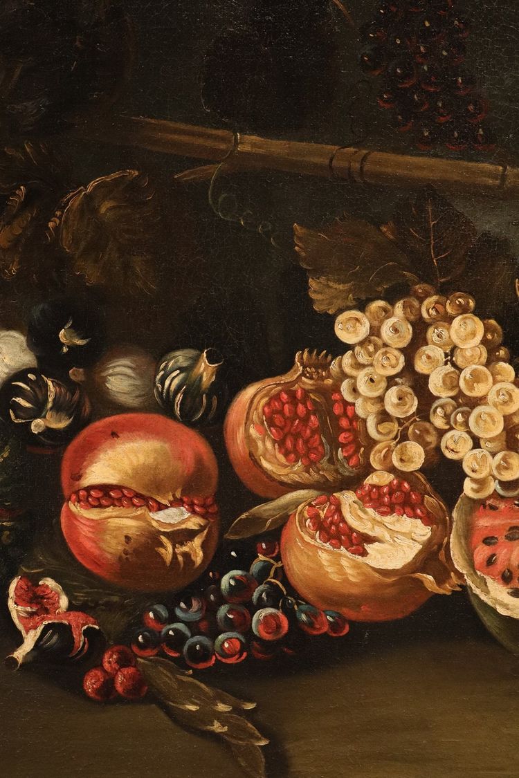 Still Life With Fruit, Michele Pace (Rome, 1625–1669)