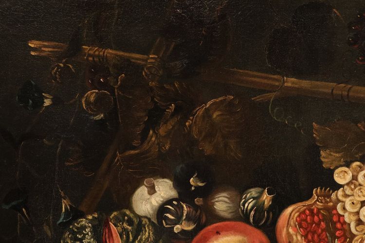 Still Life With Fruit, Michele Pace (Rome, 1625–1669)