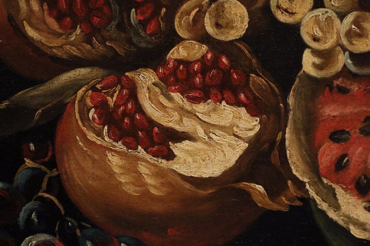 Still Life With Fruit, Michele Pace (Rome, 1625–1669)
