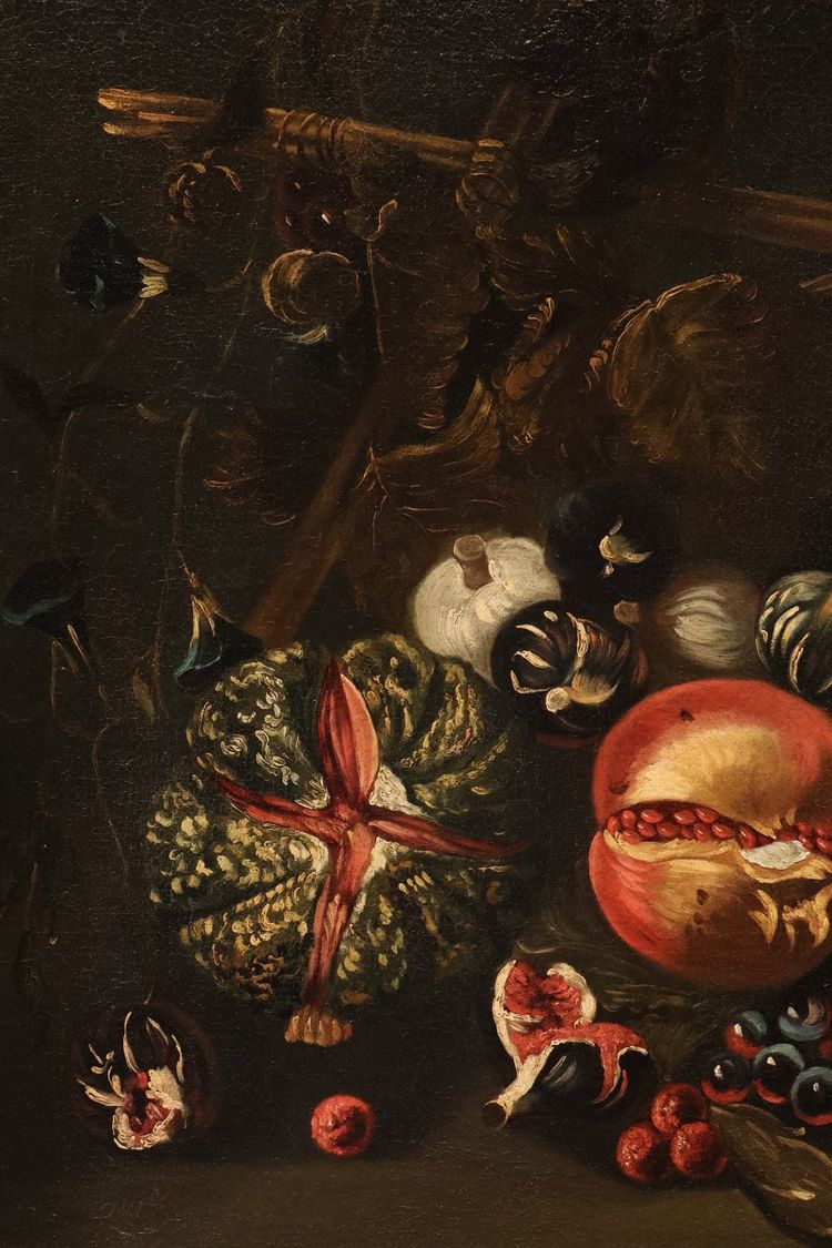 Still Life With Fruit, Michele Pace (Rome, 1625–1669)