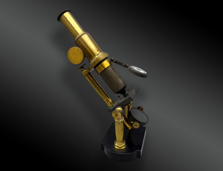DOUBLE-COLUMN STUDY MICROSCOPE