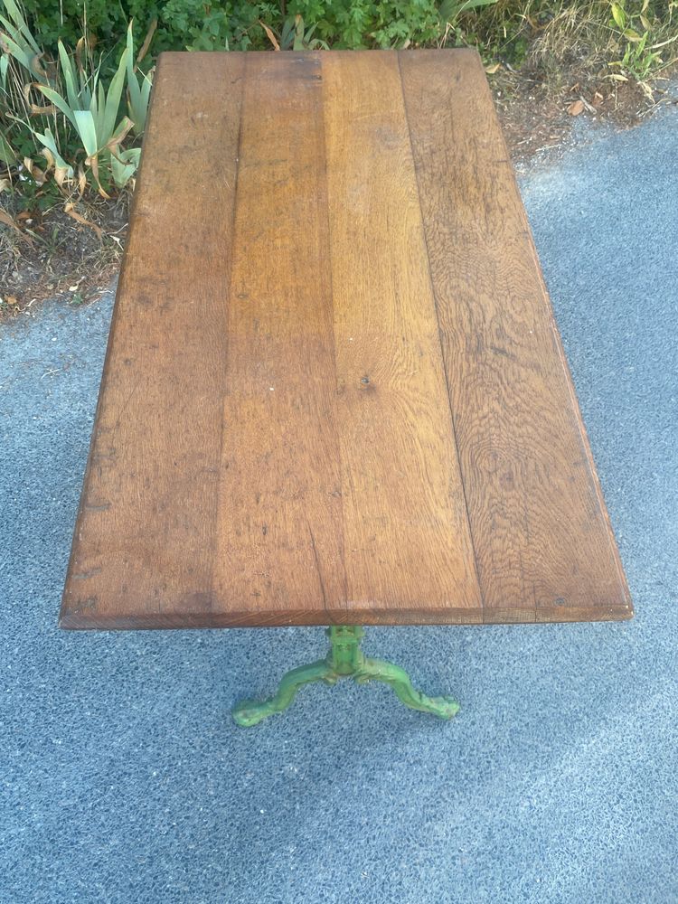Ancienne table bistrot vers 1900 , belle patine