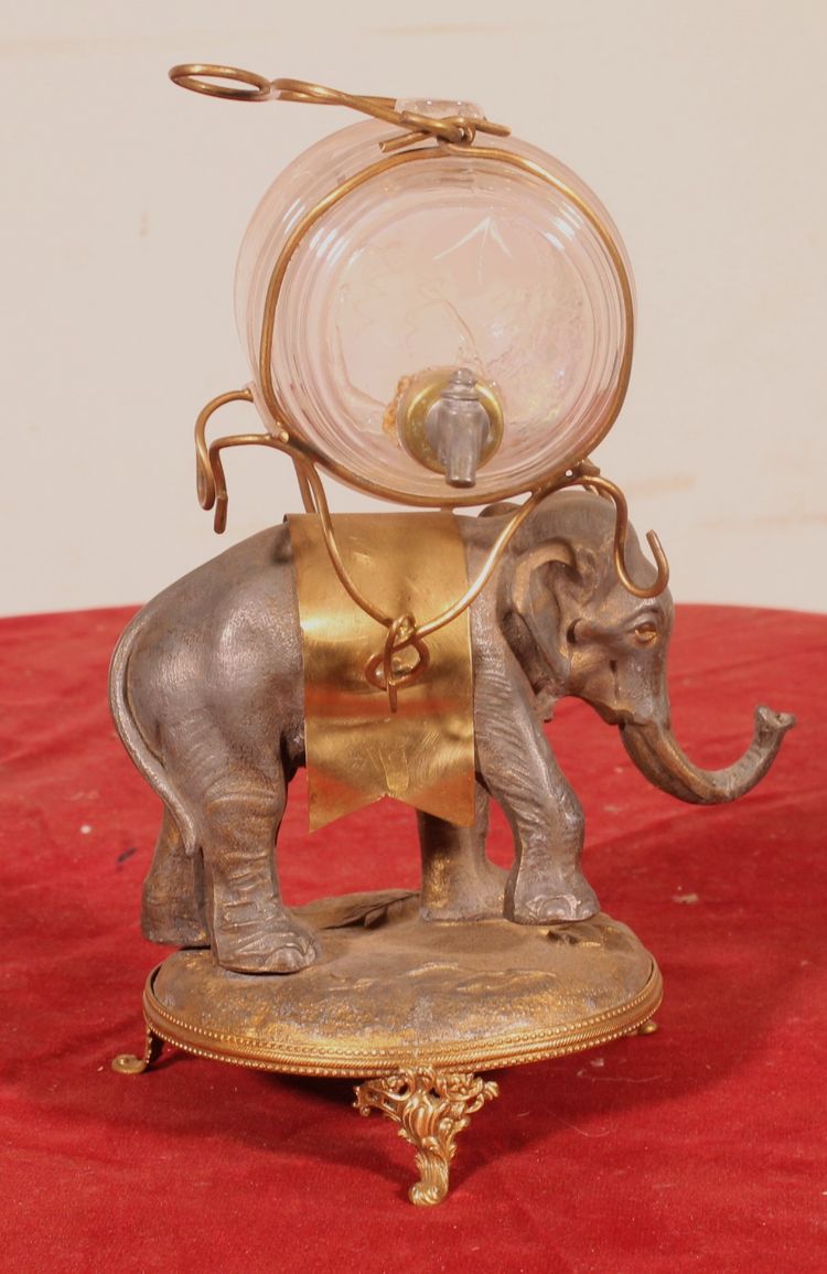 Napoleon III Period Tantalus - 19th Century