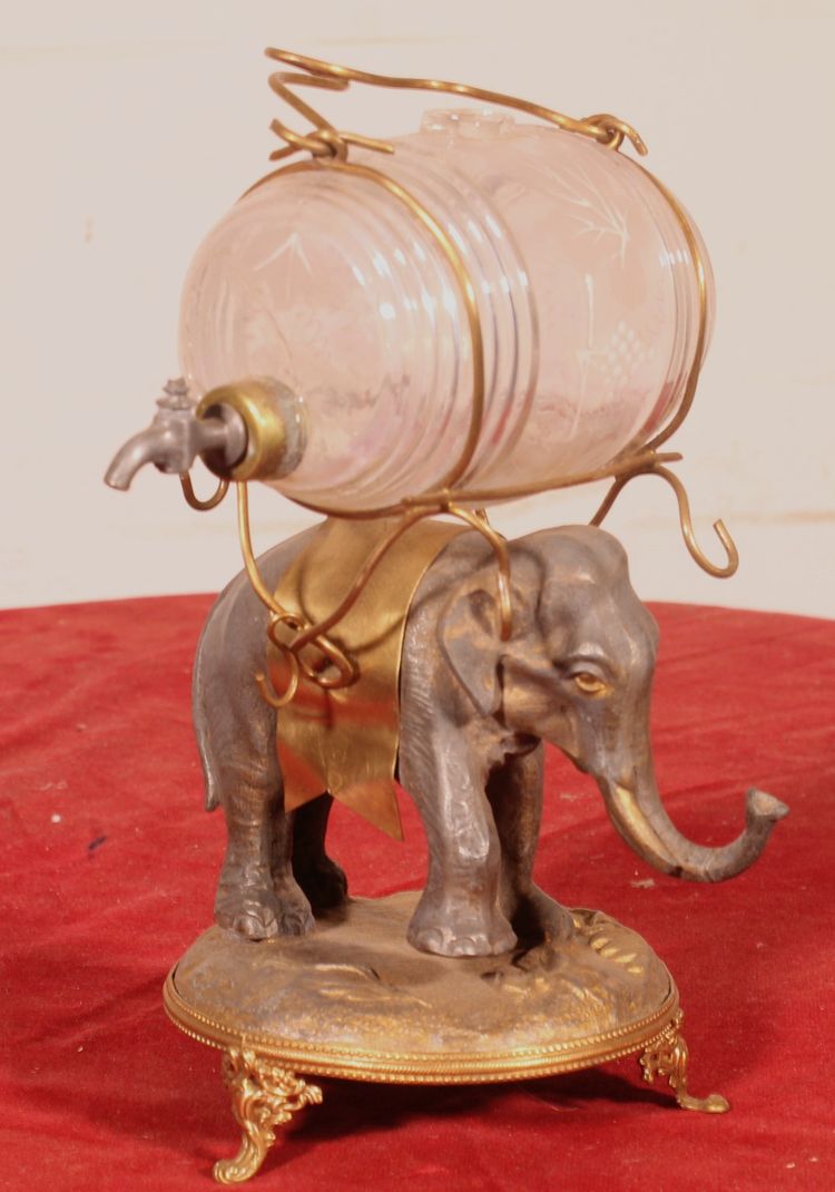 Napoleon III Period Tantalus - 19th Century